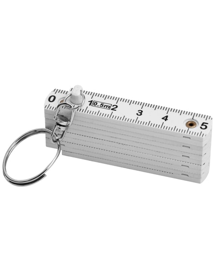 branded harvey 0.5 metre foldable ruler keychain