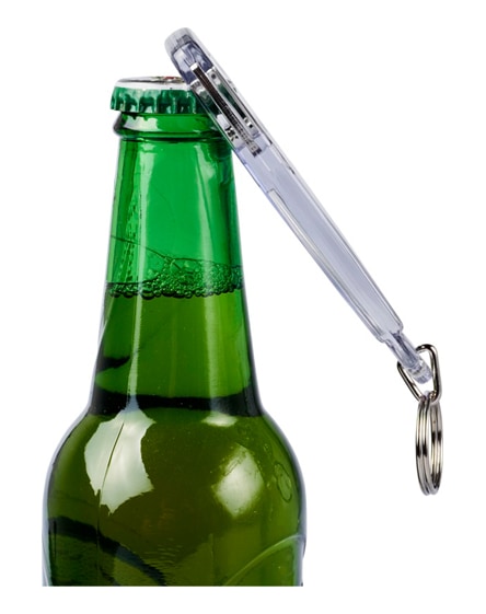branded jibe r1 bottle opener keychain