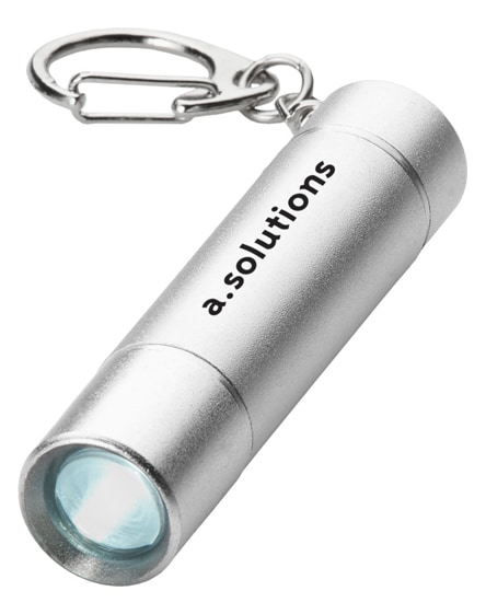 branded lepus led keychain torch light