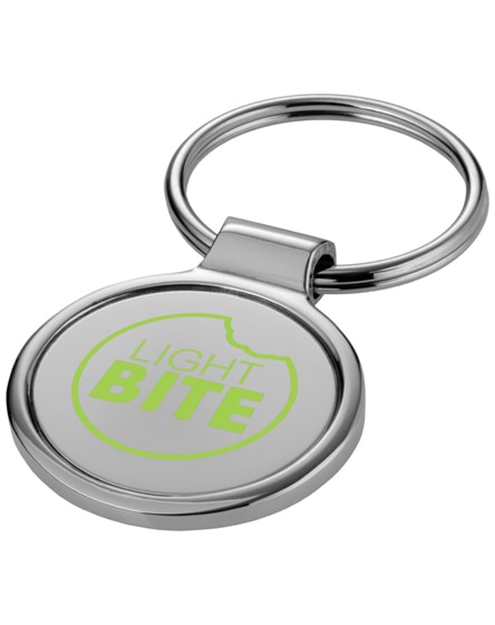 branded orlene round keychain