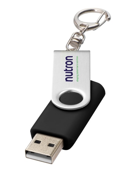 branded rotate with keychain