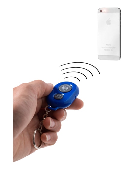 branded selfie bluetooth remote shutter keychain