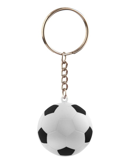 branded striker football keychain