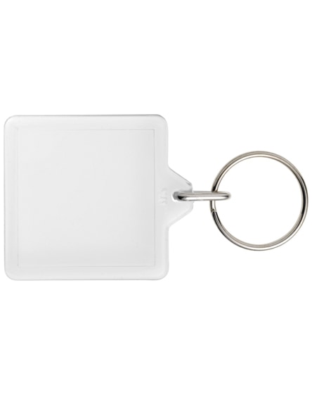 branded vial u1 square keychain