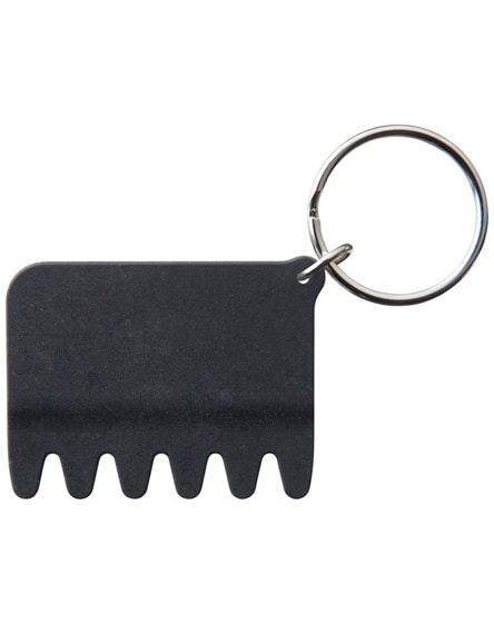 branded whisk silicone keyboard brush and keychain