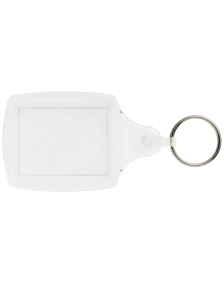 branded zia s6 classic keychain with plastic clip
