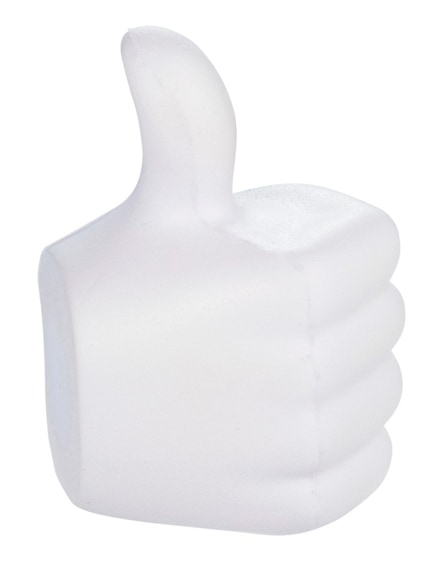 branded thumbs-up stress reliever