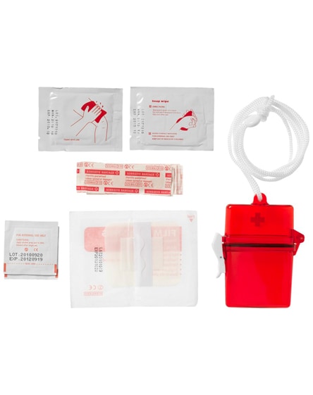branded haste 10-piece first aid kit