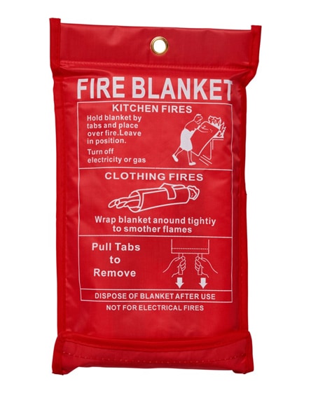 branded margrethe emergency fire blanket