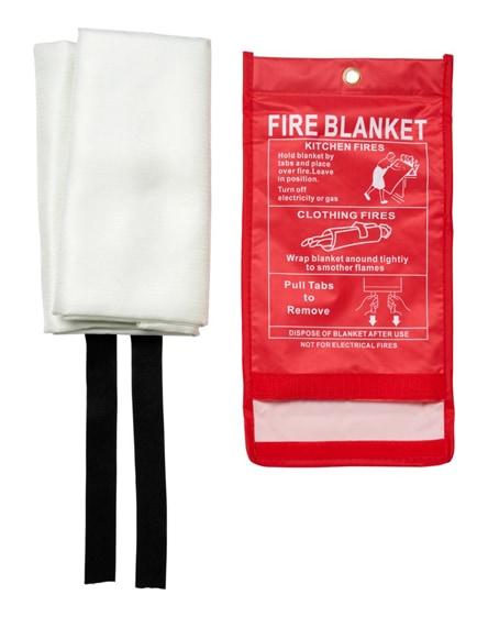branded margrethe emergency fire blanket