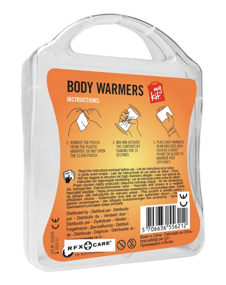 branded mykit body warmers