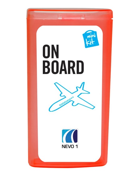 branded minikit on board travel set