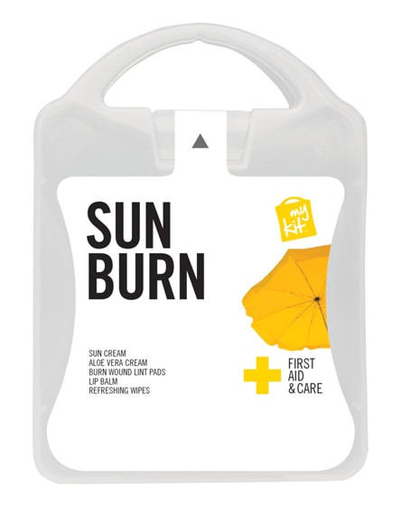 branded mykit sun burn first aid kit