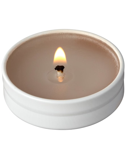 branded bova scented candle in tin