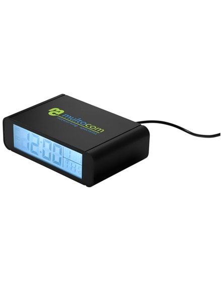 branded seconds wireless charging clock
