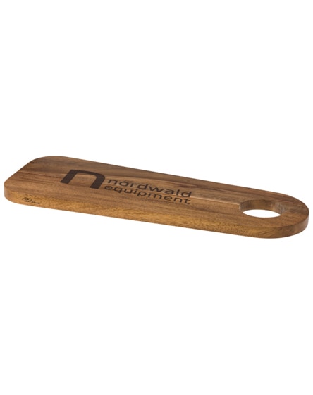 branded bistro wooden serving board