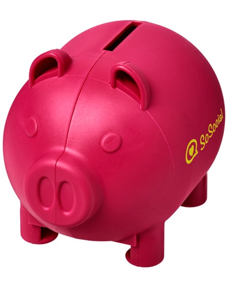 branded oink small piggy bank