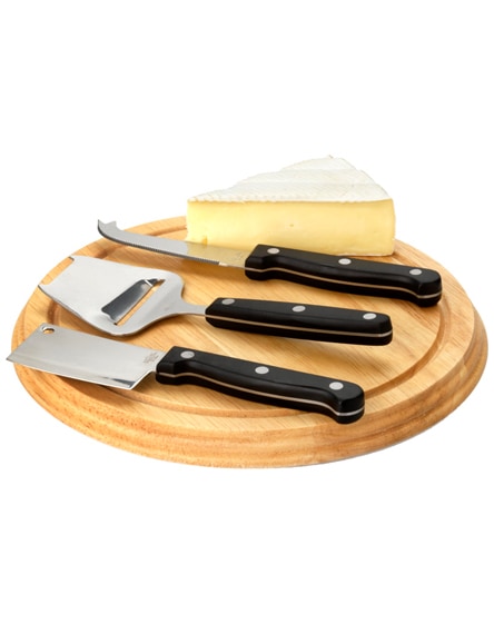branded fort 4-piece cheese serving gift set