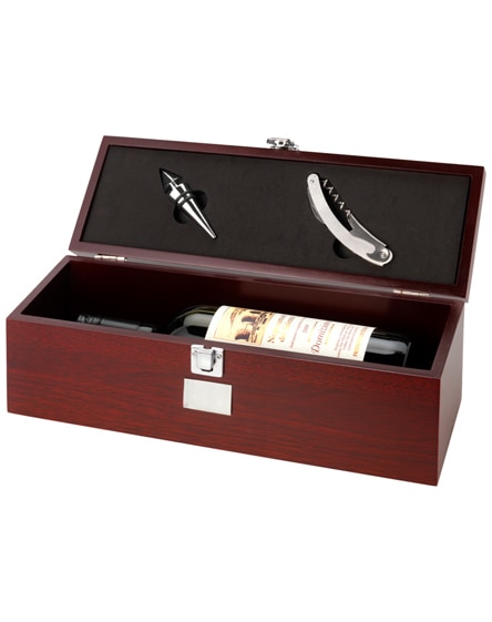 branded executive 2-piece wine box set