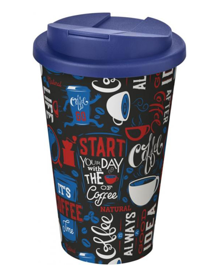 350ml spill proof branded reusable cups