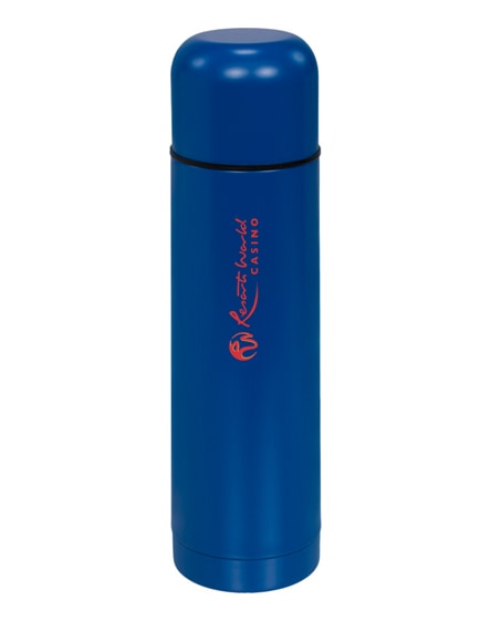 branded gallup matte vacuum insulated flask