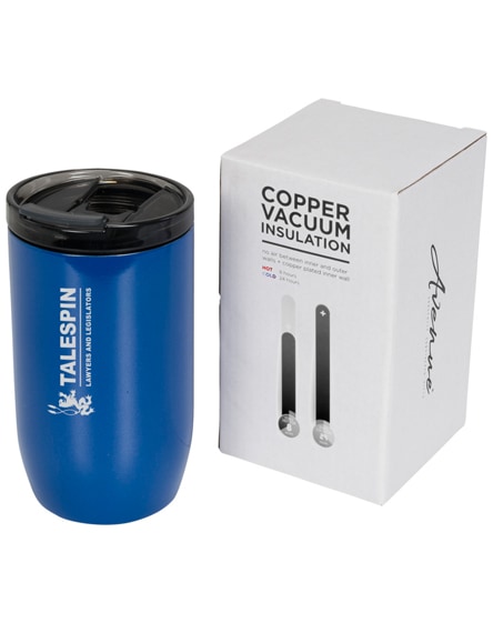 branded lagom copper vacuum insulated tumbler