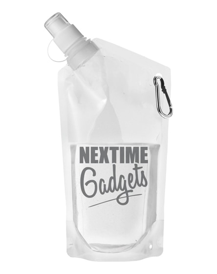 branded cabo water bag with carabiner