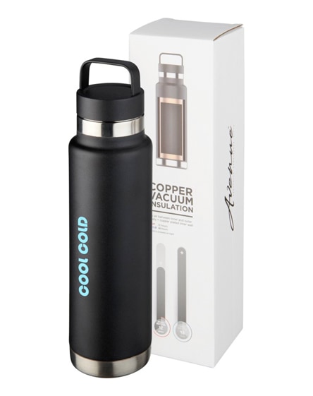 branded colton copper vacuum insulated sport bottle