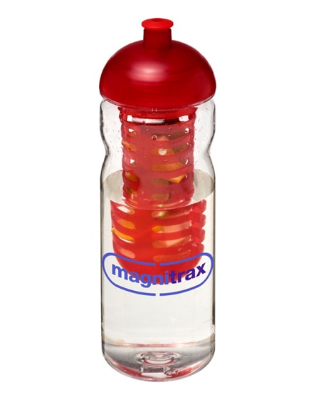 branded h2o base tritan dome lid bottle & infuser