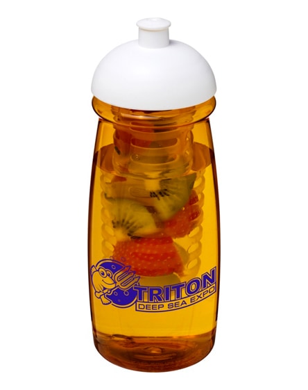 branded h2o pulse dome lid sport bottle & infuser