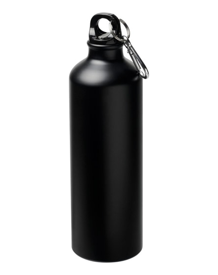 branded pacific matte sport bottle with carabiner