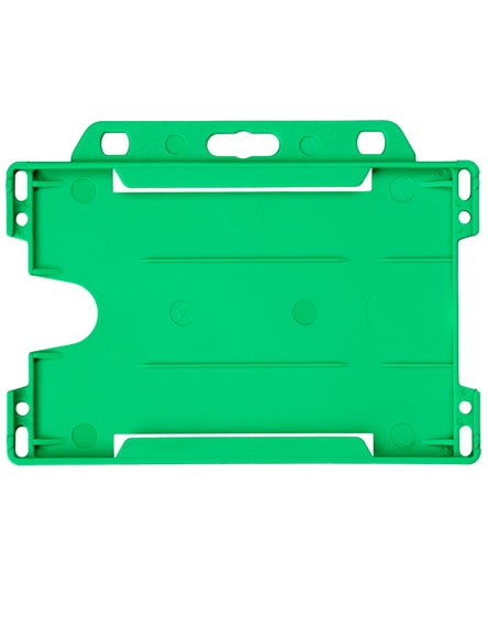 branded vega plastic card holder