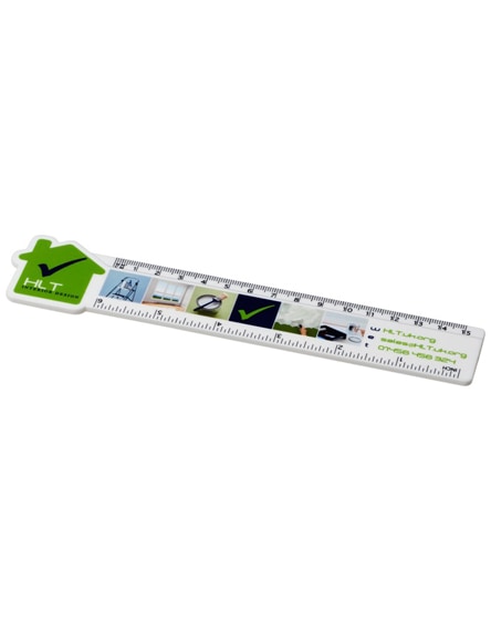 branded loki 15 cm house-shaped plastic ruler