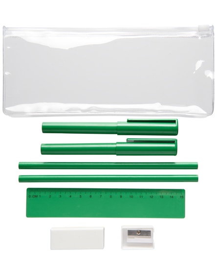 branded mindy 8-piece pencil case set