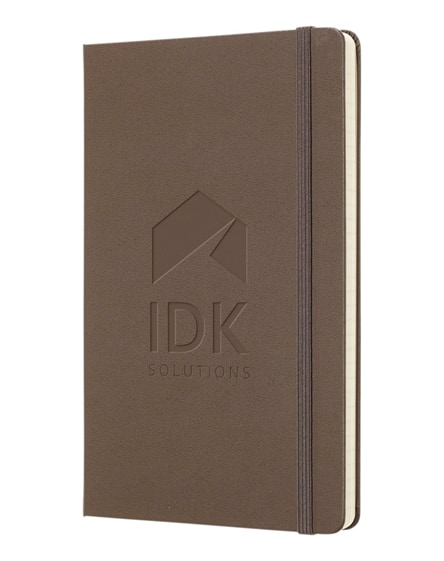 branded classic l hard cover notebook - plain