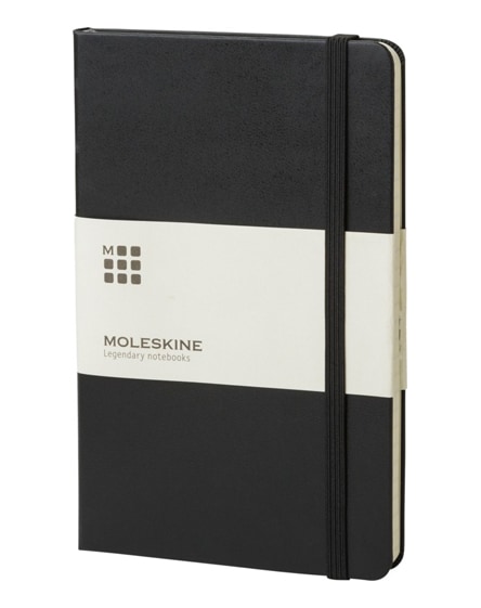 branded classic l hard cover notebook - plain