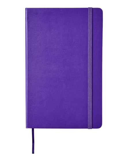 branded classic l hard cover notebook - ruled