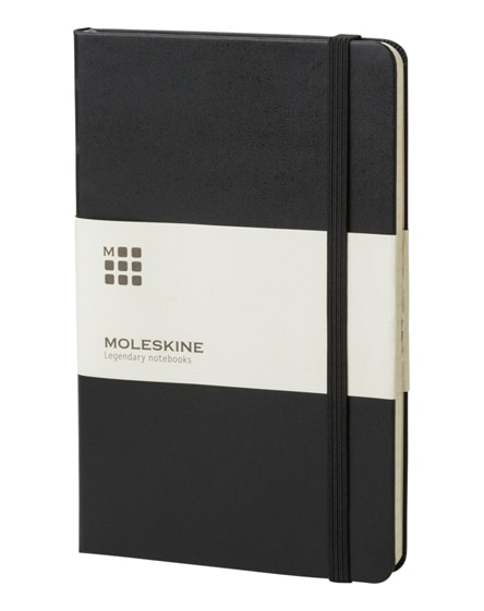 branded classic pk hard cover notebook - ruled