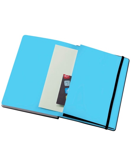 branded alpha notebook with page dividers
