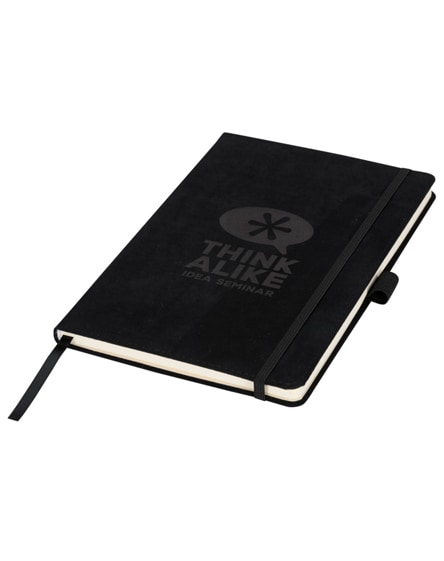 branded carbony a5 suede notebook