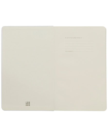 branded classic l hard cover notebook - squared