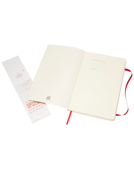 branded classic l soft cover notebook - plain