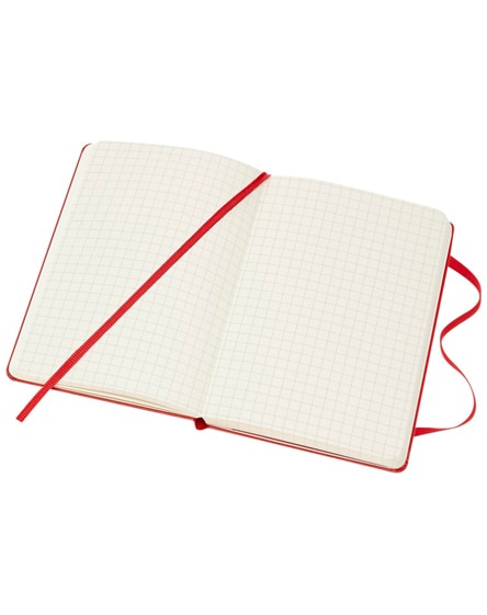 branded classic pk hard cover notebook - squared