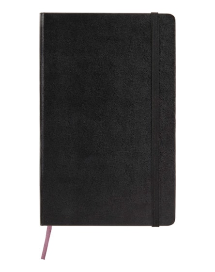 branded classic pk hard cover notebook - squared