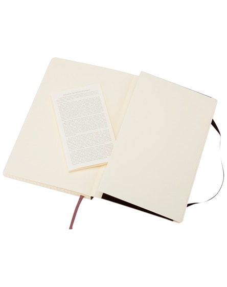 branded classic pk soft cover notebook - squared