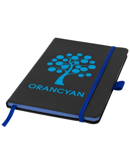 branded colour-edge a5 hard cover notebook