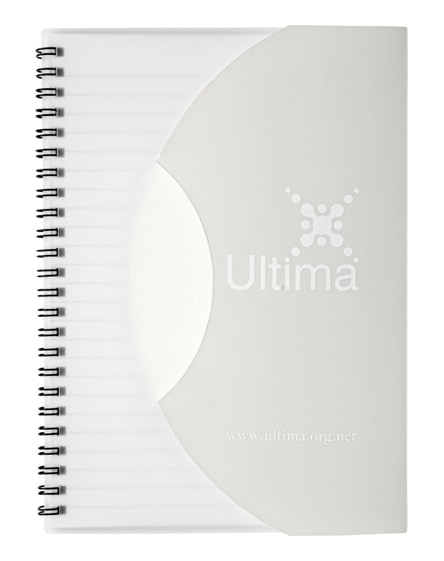 branded curve a5 notebook