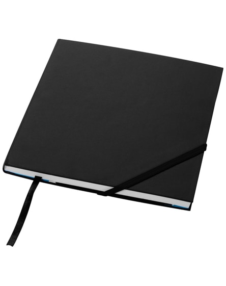 branded delta hard cover notebook