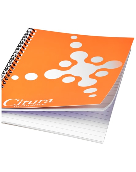 branded desk-mate a5 notebook synthetic cover
