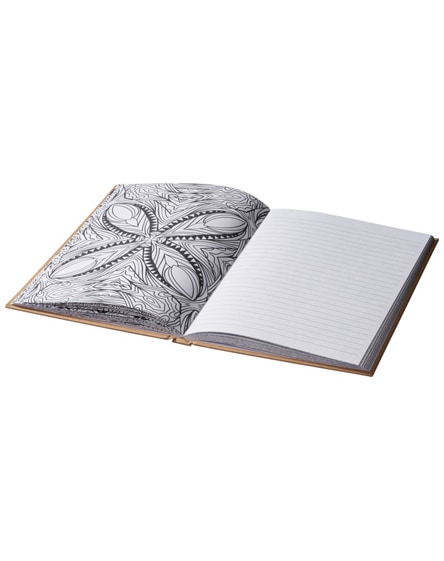 branded fiddle adult colouring notebook